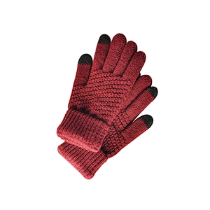 Cheap Plain Color Knitted Warm Gloves Wholesale Winter Men Women Fashion Touch Screen Jacquard Gloves