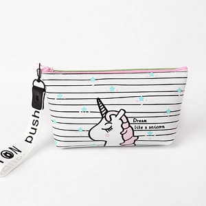 Creative Cute Girl Large Capacity Hand-Held Waterproof Travel Portable Cosmetic Bag Storage Bag