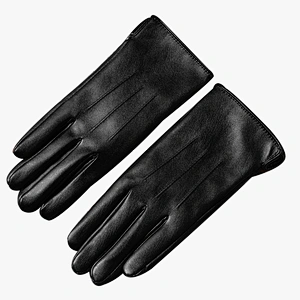 Student Korean Cute Women Leather Gloves Keep Warm Plus Velvet Thicken Touch Screen Outdoor Cycling Driving Winter Gloves