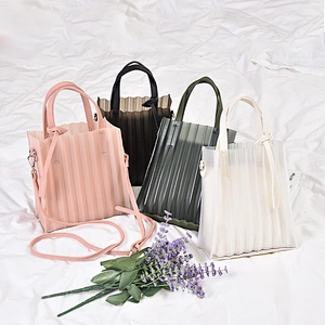 New Arrival Quality Crossbody Daily Use Shoulder Bag Small Transparent Plastic Bags OEM Women Clear Handbags