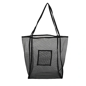 Fashion Large Soft Shoulder Bag Women Solid Color Portable Durable Shopping Tote Bag