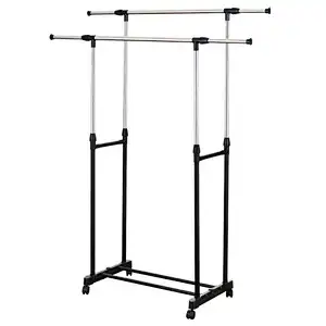 25mm/22mm/19mm tube clothes rack height.(91-159cm)*80cm*41cm