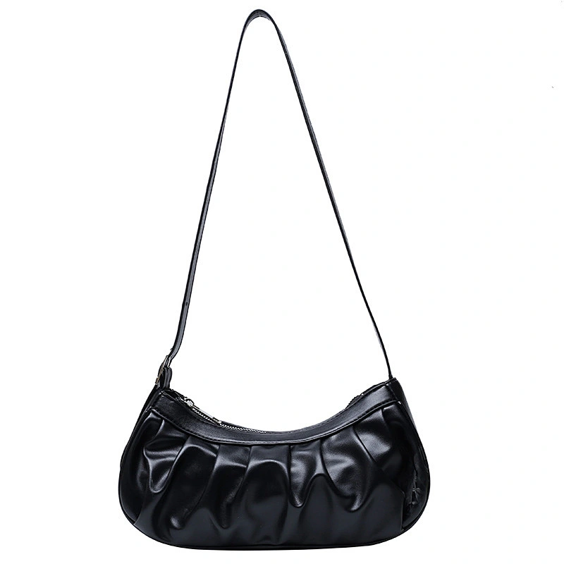Underarm Handbags New 2020 Fashion Messenger Bag Folded Western Style Portable Small Bag Korean Version Dumpling Bag