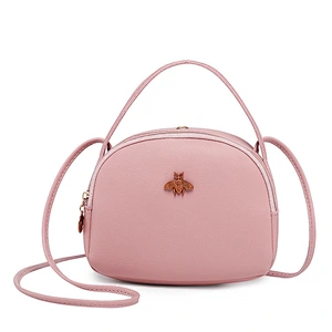 wholesale cheap price cute pink handbags ladies fashion pu bags for shopping and travel