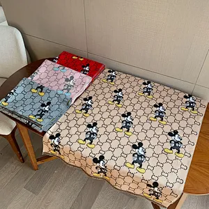 2020 Wholesale Winter New Scarf Korean Fashion Cashmere Shawl Women Thickened Plaid Scarf