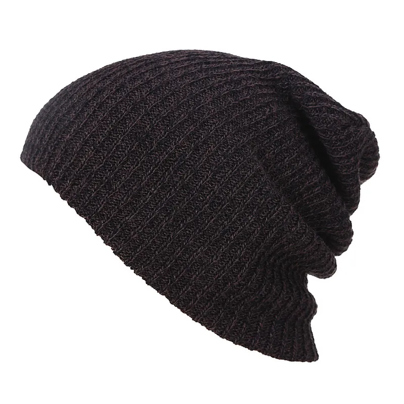 Personalized Fashion Striped Pullover Hat Men  Women Outdoor Warm Knitted Hats