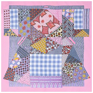 Colorblock printing imitated sunscreen shawl scarfsunscreen shawl scarf silk plaid summer square silk scarf
