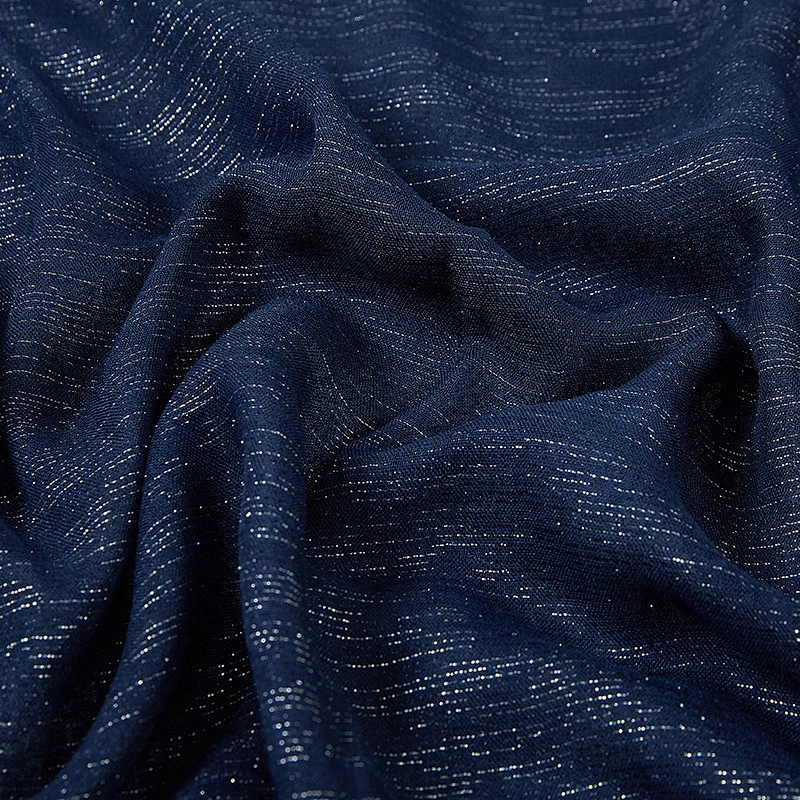 stock glitter quality rayon silk starry scarf muslim women shawl hijab