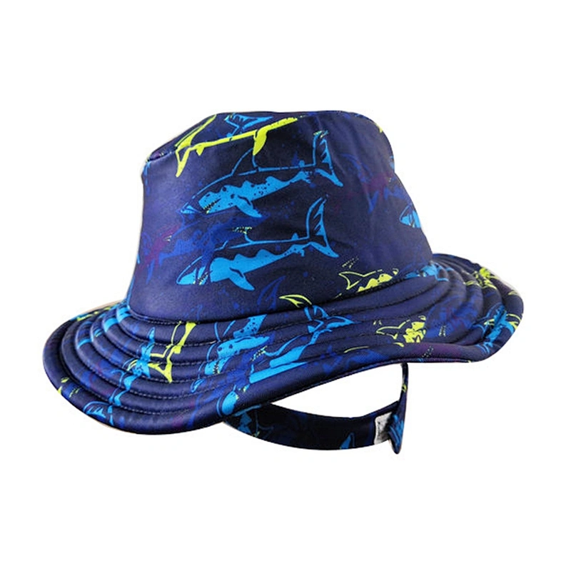 New Design Custom Logo Wholesale 100% Polyester Personalized Service Kids Summer Bucket Hat