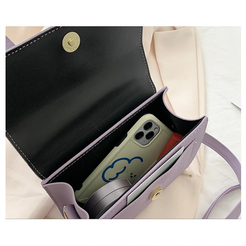 2020 Hot Sale Fashion Hollow Out Small Size Portable Ladies Messenger Bag For Carrying Mobile Phone And Cosmetic