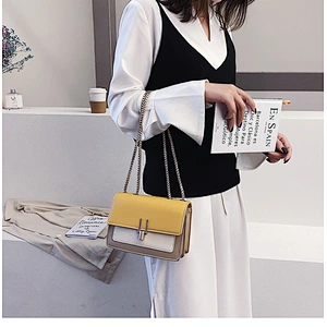 2020 Korean Version Spring Summer Fashion Handbag Small Bag Shoulder Crossbody Bag PU Handbag