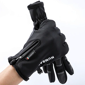 High Quality Full Finger Touch Screen Plus Velvet Ski Gloves Outdoor Sports Gloves Winter Warm Windproof Gloves