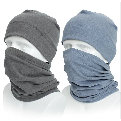 Fashion Fleece Multifunctional Warm Cold Bib Sports Riding Outdoor Hat Neckwarmer