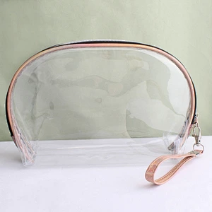 2 Pcs Women Lipstick Waterproof Portable Large Capacity Makeup Mermaid Laser Cosmetic Bag