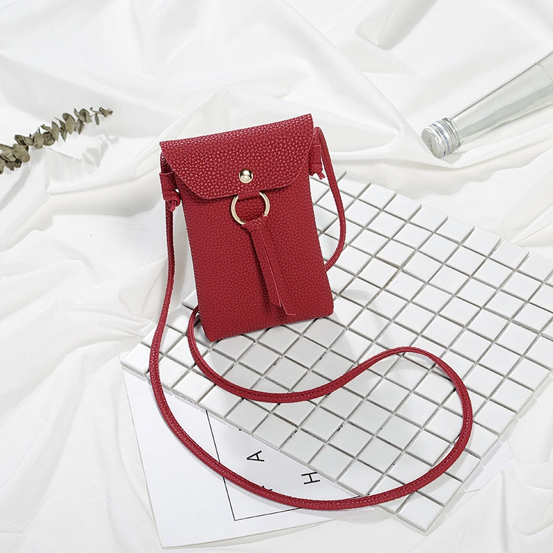2020 New Autumn Mini Tassel Bag One-Shoulder All-Match Messenger Mobile Phone Bag Coin Purse Female