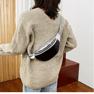 Sequins Holographic Waist Bags Women Wholesale Fanny Pack Waist Pack Girls Laser Chest Women Waist Bum Belt Bag