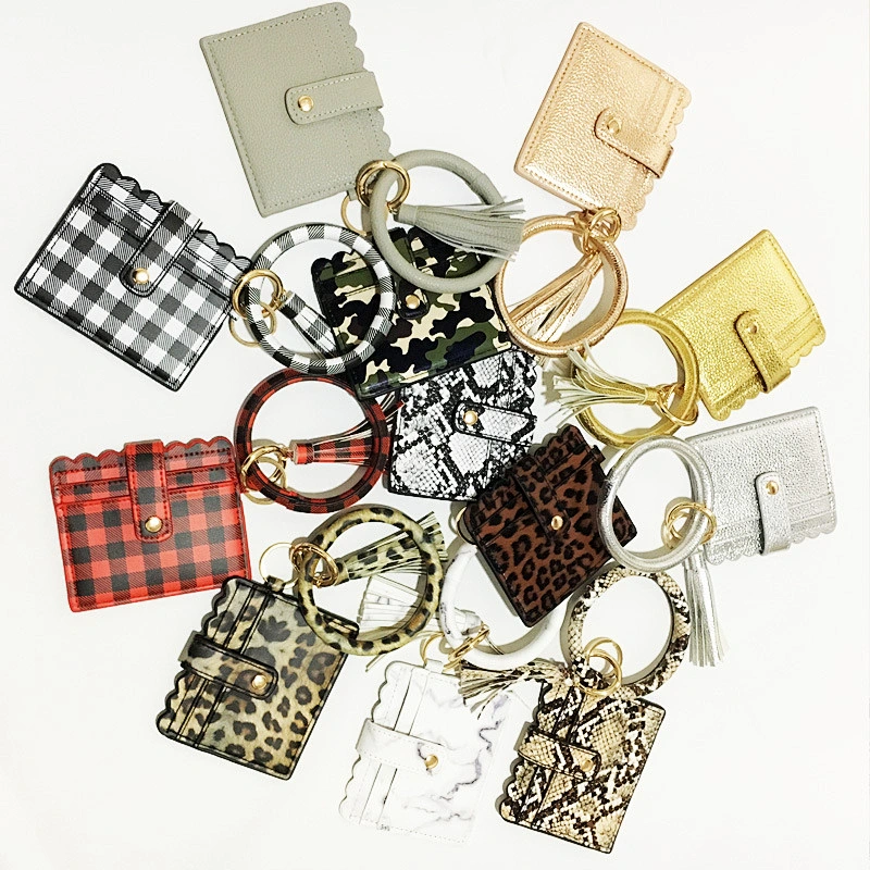 Leather Wristlet Wallet Wholesale Monogram Personalized Snakeskin Credit Card Wallet