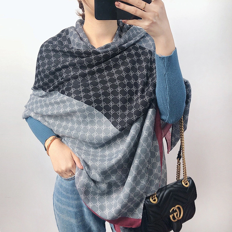 2020 Autumn New Scarf Female Korean Version Wild Thin Dual-Use Linen Scarf Cotton And Linen Gauze Scarves Wholesale