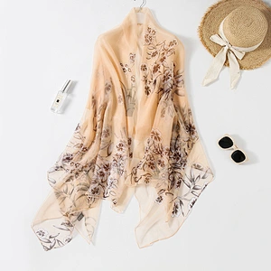 2020 new excellent soft yarn beach towel female scarf sunscreen shading big shawl travel shawl