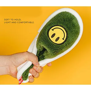 Wholesale Autumn Winter Cute Smiling Cotton Slippers Female Household Parent-Child Indoor Non-Slip Children Home Slippers