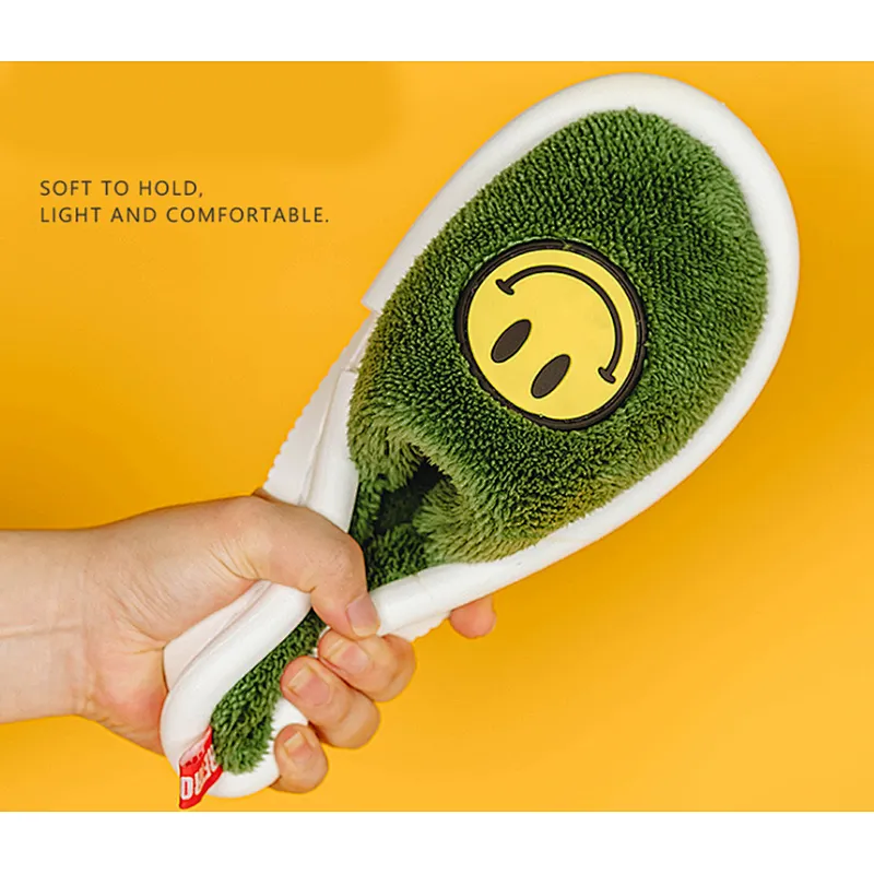 Wholesale Autumn Winter Cute Smiling Cotton Slippers Female Household Parent-Child Indoor Non-Slip Children Home Slippers