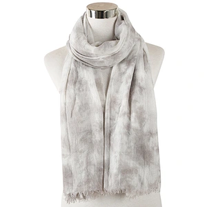 2020 New Autumn Winter Cotton Striped Handmade Tie-Dye Scarf Retro Cotton And Linen Scarf Sunscreen Shawl