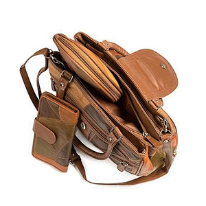 2020 New Arriving WMS 3 Bags Compartment Patch Leather Crossbody Vintage Woman Leather Handbags Set