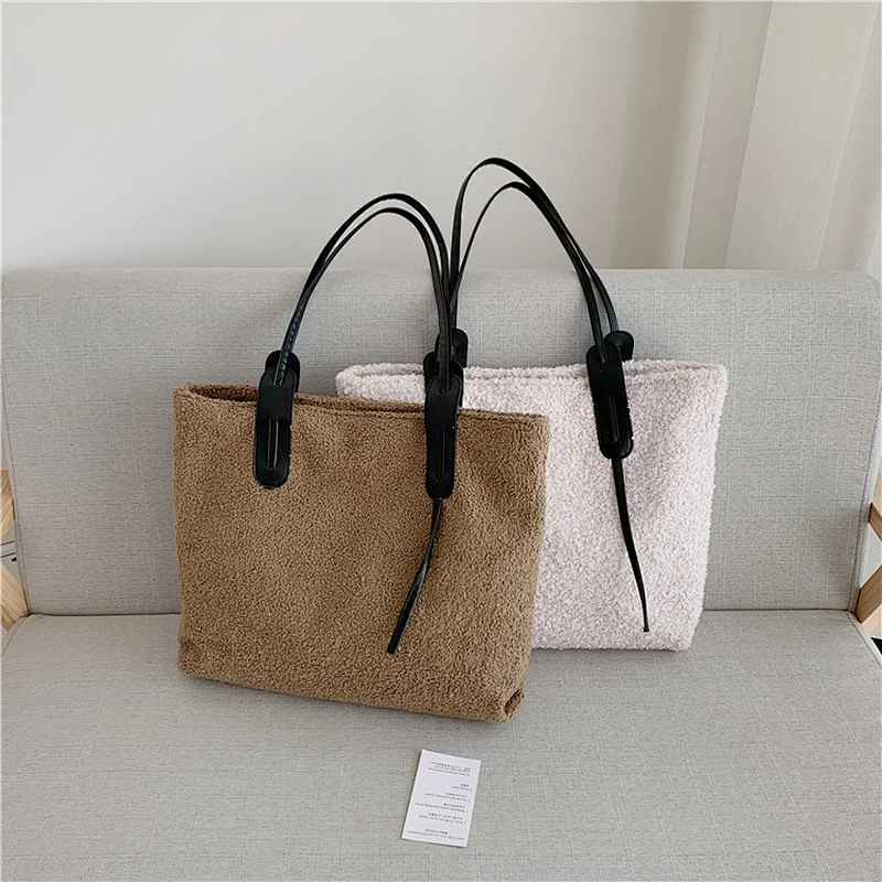 Factory Wholesale Custom  Women Handbag Fashion Lady Shoulder Bag Hot selling winter handbag Tote