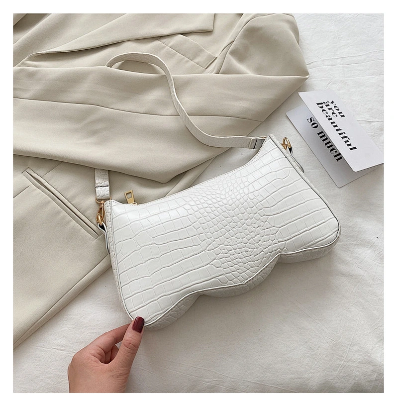 Custom 2020 New Fashion Alligator Designer Handbags Wholesale Women Ladies Luxury PU Leather Purses Handbags