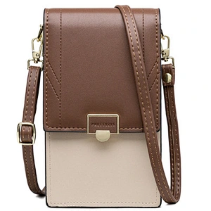 2020 New Ladies Mobile Phone Bag Solid Color Small Fresh Buckle Shoulder Bag Ladies Diagonal Handbag