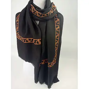 New Style Ladies Autumn Winter Printing Outdoor Office Pashmina Warm Cashmere Shawl