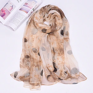 Manufacturer wholesale new big silk scarf printing simulation silk scarf travel sunscreen female beach shawl