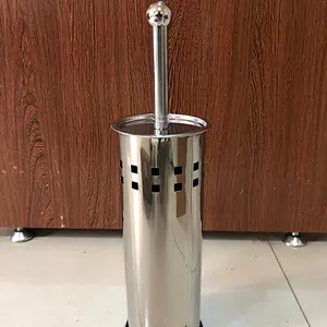 Toilet brush hodler 10.2x27/38cm, mirror finished