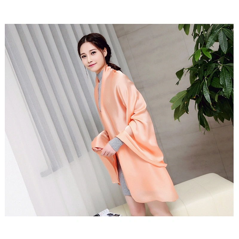 Soft Beach Shawl Comfortable Solid Color Summer Scarf Shawl Poncho Sunscreen Scarf Women Sun Protection Shawl