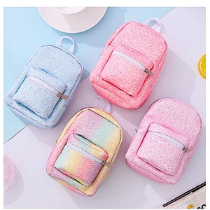 Factory wholesale glitter small wallet female simple cute sports key mobile phone wrist arm bag arm coin storage coin purse