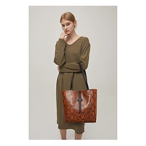 Factory Wholesale Custom Women Handbag Fashion Lady Shoulder Bag Winter Leather Tote Handbag