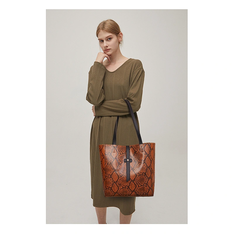 Factory Wholesale Custom Women Handbag Fashion Lady Shoulder Bag Winter Leather Tote Handbag