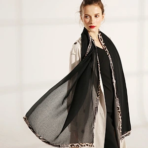 2020 summer and autumn fashion wild monochrome chiffon beach scarves wholesale wild simple sunshade dust scarf