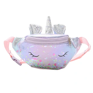 New fashion cartoon small bag 2020 spring children's backpack diagonal waist bag parent-child cute outdoor backpack