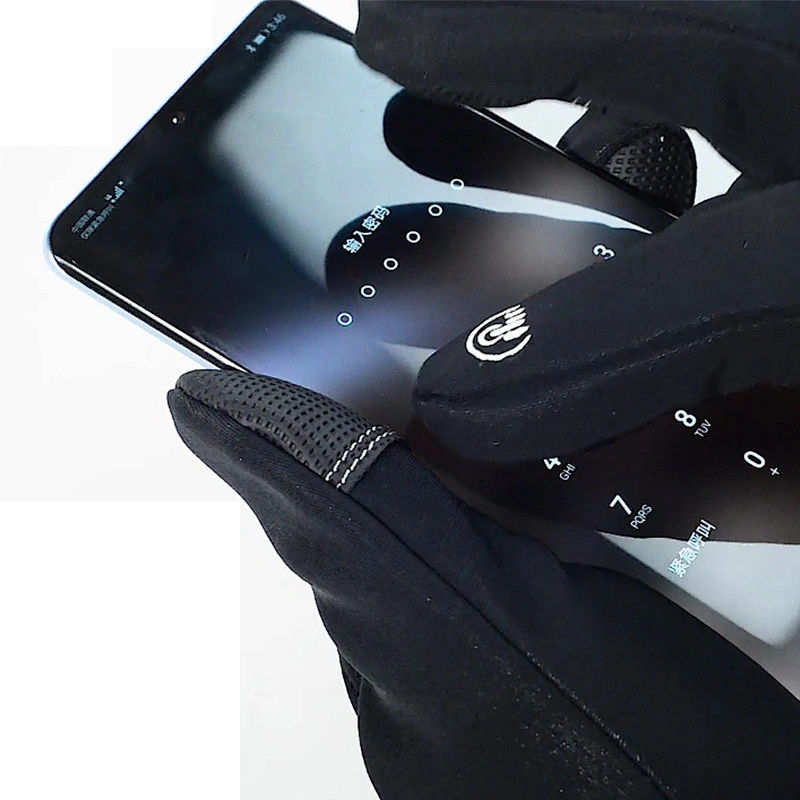 High Quality Full Finger Touch Screen Plus Velvet Ski Gloves Outdoor Sports Gloves Winter Warm Windproof Gloves