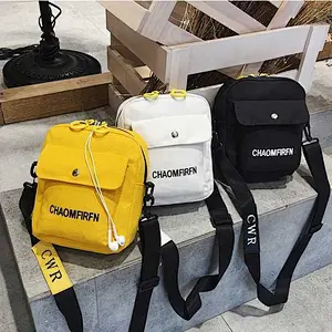 Personalized Fashion Children Canvas Messenger Bag Trendy Children'S Shoulder Messenger Bag Can Be Customized