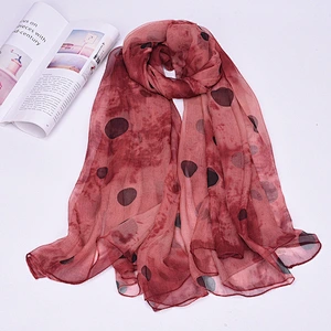 Manufacturer wholesale new big silk scarf printing simulation silk scarf travel sunscreen female beach shawl