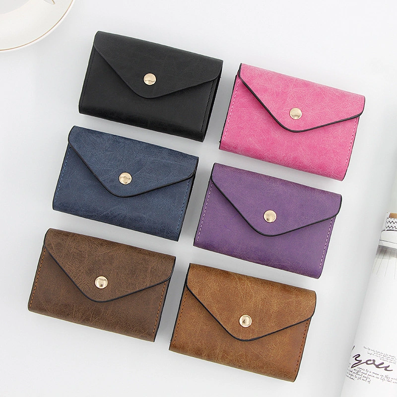 Factory Direct Ladies Card Holder Multi-Function Coin Purse Credit Organ Card Holder