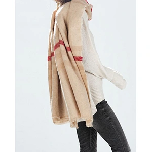 2020 Winter New Retro British Striped Ladies Scarf Long Thick Warm Shawl Scarf Wholesale