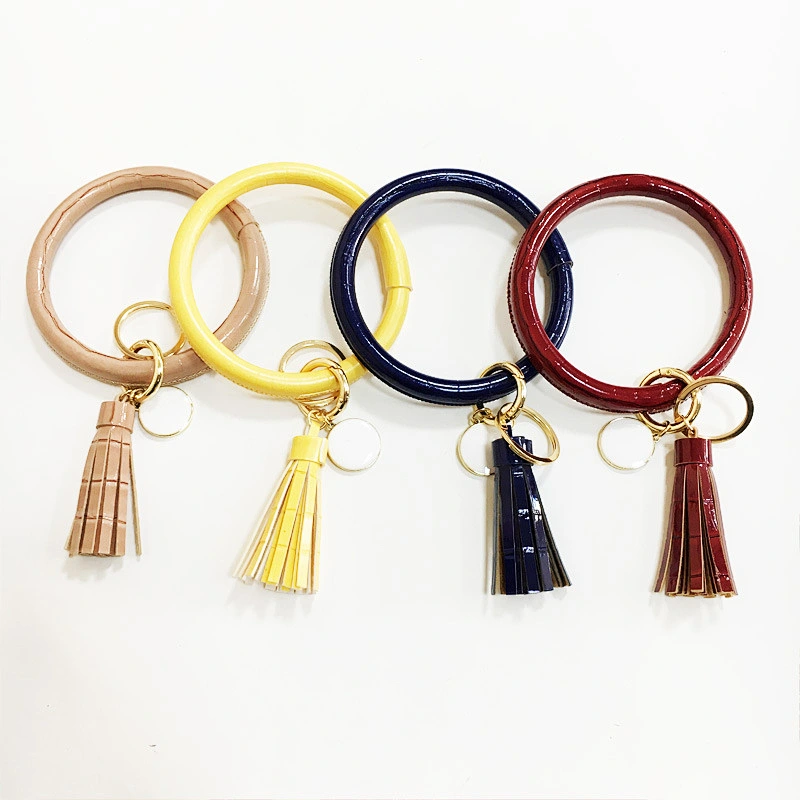 Beautiful Bracelet Hand Bag Women'S Fashion Clutch Bags PU Leather Bangle Purse Bags Keychain Wallets For Women