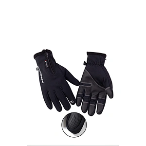 High Quality Full Finger Touch Screen Plus Velvet Ski Gloves Outdoor Sports Gloves Winter Warm Windproof Gloves