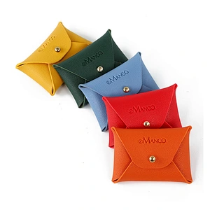 Leather Coin Purse Jewelry Packaging Storage Box Fashion Purse Mini Coin Purse Wallet
