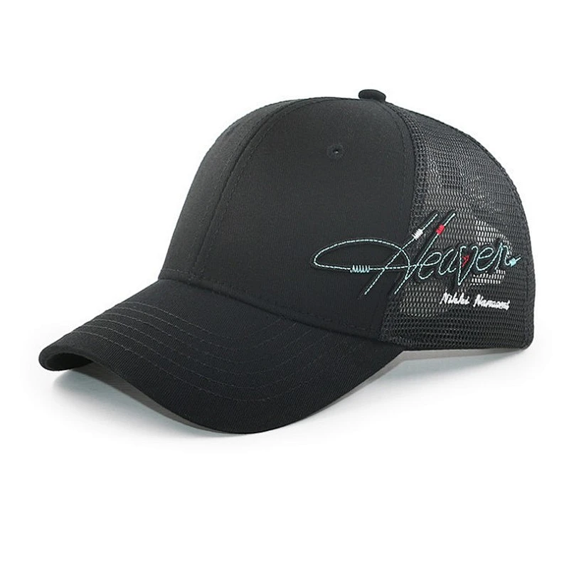 Cotton Trucker Cap Mesh Running Sports Hat Embroidery Snapback 6 Panel Dad Baseball Sports Caps