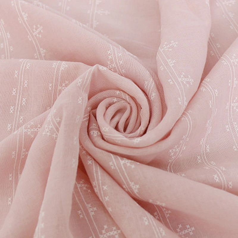 Muslim female sunscreen scarf plain weave tassel cotton printed jacquard scarf
