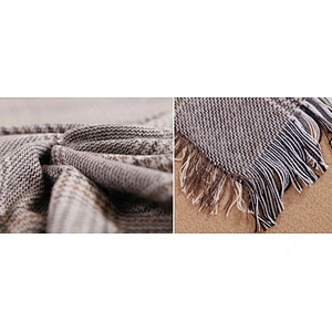 2020 Autumn And Winter New Plaid Scarves Warm Thickened Shawl Tassel Cashmere Scarf